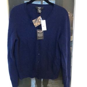 100% cashmere Lord and Taylor cardigan